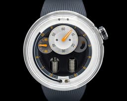 H0 Orange SS Black Dial