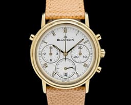 Villeret Split Second Chronograph 18K Yellow Gold