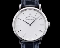 Saxonia Thin Manual Wind 201.027 18K White Gold