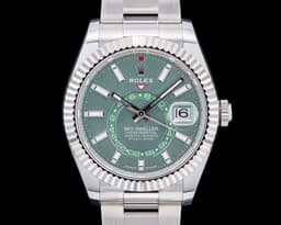 Sky Dweller 336934 SS Mint Green Dial 2024