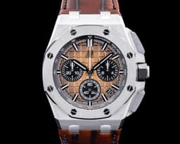 Royal Oak Offshore Chronograph Méga Tapisserie Brown Dial