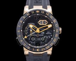 GMT +/- Perpetual Calendar EL TORO Black Dial