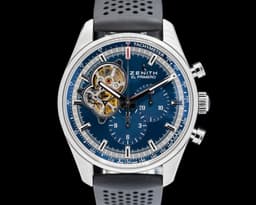 El Primero Blue Chronomaster Open Grande SS Blue Dial