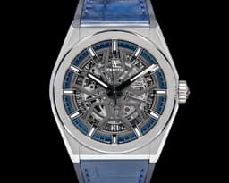 Defy Classic Titanium Skeleton Dial