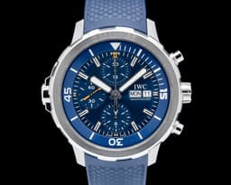 Aquatimer Chronograph SS Blue Dial