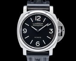 Luminor Base 8 Days Black Sandwich Dial