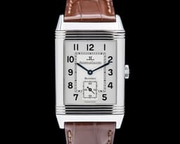 Reverso Grande Taille Manual Silver Dial SS