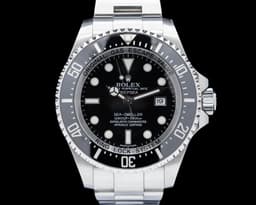 Sea Dweller Deep Sea 116660 SS Black Dial