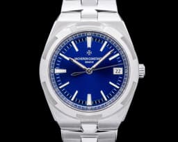 Overseas 4500V Automatic SS Blue Dial