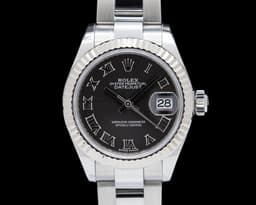 Lady-Datejust 28 SS Rhodium Dial