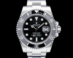 Submariner 116610LN Ceramic SS Black Dial