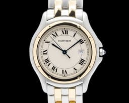 Cougar 18K Yellow Gold / SS Silver Dial