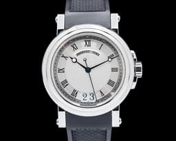 Marine Big Date SS Silver Dial