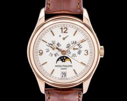 Annual Calendar 5146R 18K Rose Gold Cream Dial