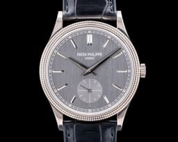 Calatrava 6119G Manual 18K White Gold Gray Dial