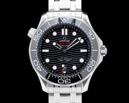 Seamaster Diver 300M Co-Axial Master Chronometer SS Black Dial