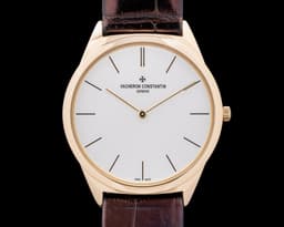 Historiques Ultra Fine 1955 18K Rose Gold Silver Dial