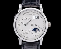 Lange 1 Moon 109.025 Platinum Silver Dial