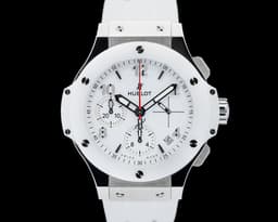 Big Bang Chronograph SS White Dial