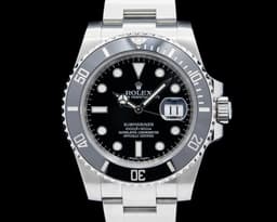 Submariner 116610LN Ceramic SS Black Dial