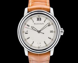 Leman Date SS Silver Dial