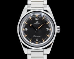 Seamaster Railmaster 1957 Trilogy SS Black Dial LIMITED