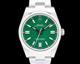 Oyster Perpetual 124300 SS Green Dial 2024