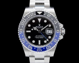 GMT Master II 126710BLNR Ceramic "Batman" SS Black Dial