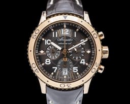 Type XXI Flyback 18K Rose Gold Black Dial