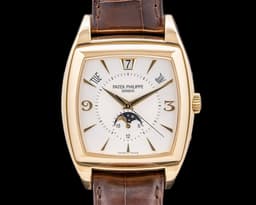 Gondolo Calendario 5135J Silver Dial 18K Yellow Gold