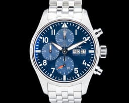 Pilots Watch Chronograph 41mm SS Blue Dial