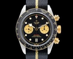 Black Bay Chronograph SS / 18K Yellow Gold Black Dial