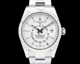 Sky-Dweller 326934 SS White Dial