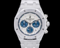 Royal Oak Chronograph 26315ST SS Silver Dial