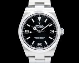 Explorer I 40MM SS Black Dial