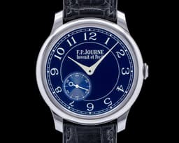 Chronometre Bleu Tantalum Blue Dial