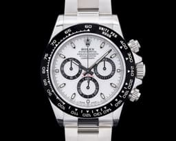 Daytona 116500 Ceramic Bezel SS "Panda" White Dial