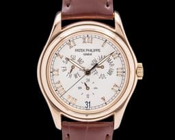 Annual Calendar Cream Dial 18K Rose Gold