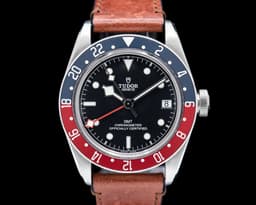 Heritage Black Bay GMT SS Black Dial