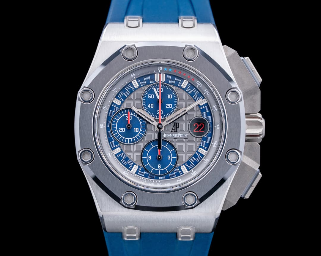Audemars Piguet 26568PM Royal Oak Offshore "Michael Schumacher" Platinum Dial LIMITED
