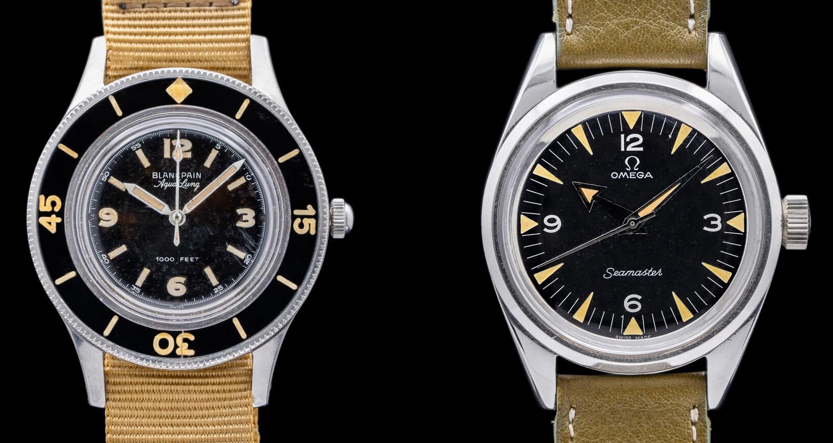 Cover image for Vintage Blancpain, Omega and Rolex watches to invest in today on WATCHPRO