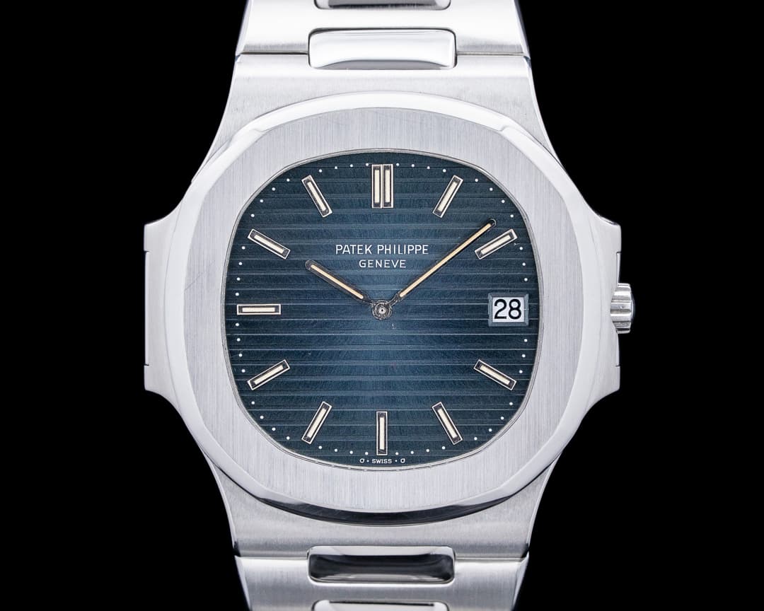 Patek Philippe Vintage Nautilus Automatic SS Blue Dial C. 1981