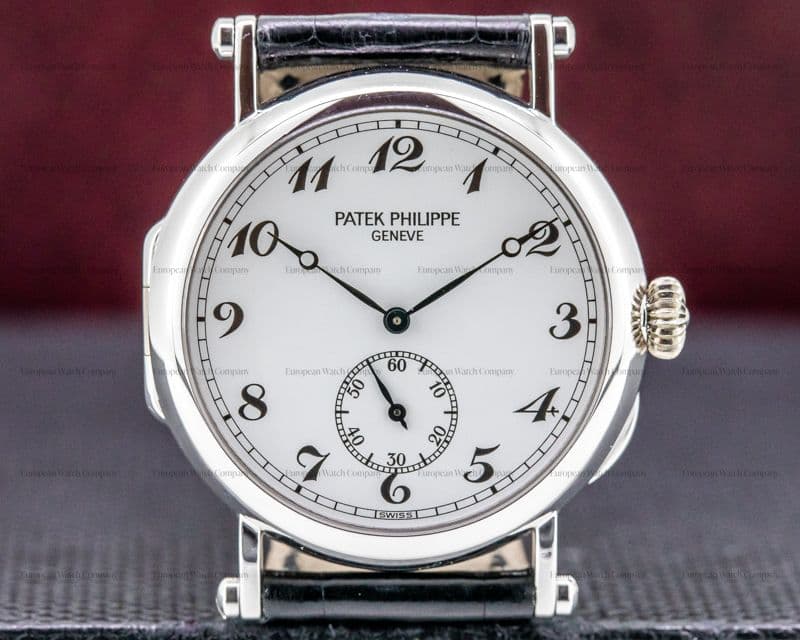 Patek Philippe Calatrava 3960G '150th Anniversary' 18K White Gold RARE FULL SET