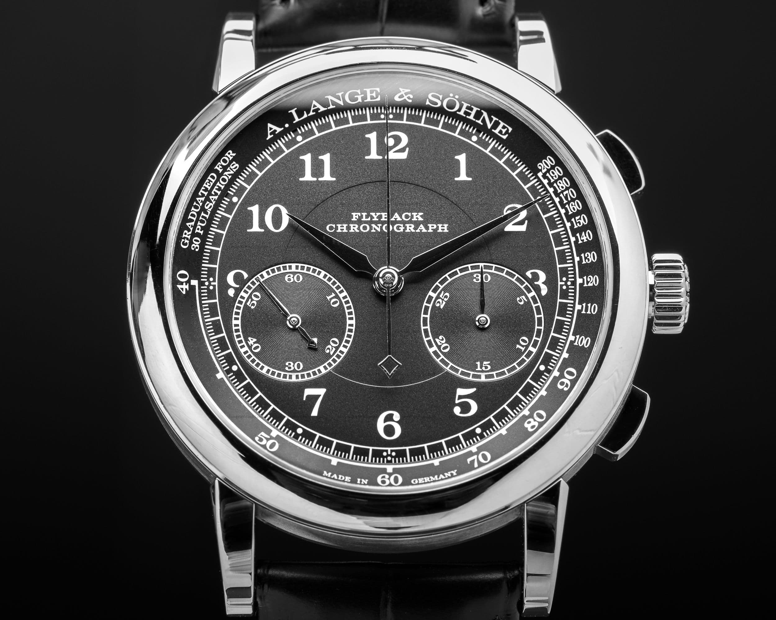A. Lange and Sohne 1815 Chronograph 414.028 18K White Gold 2018