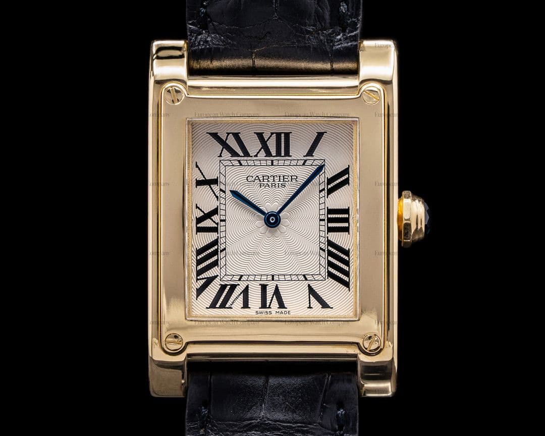 Cartier Tank a Vis Privee Collection 18K Yellow Gold W1529451