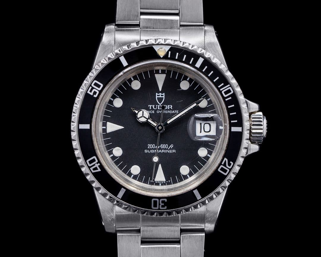 Tudor Submariner 79090 Black Dial SS / Bracelet c. 1989