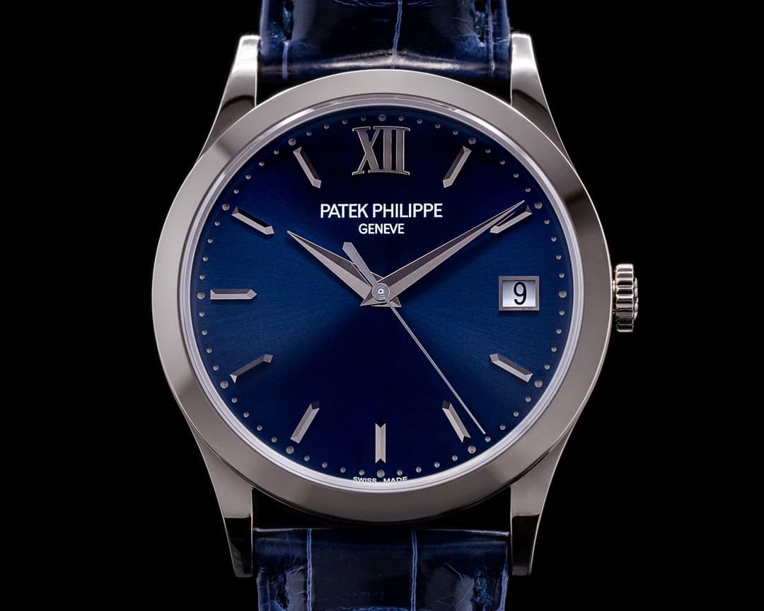 Patek Philippe Calatrava 5296G-017 "Hausmann" White Gold / Blue Dial LIMITED