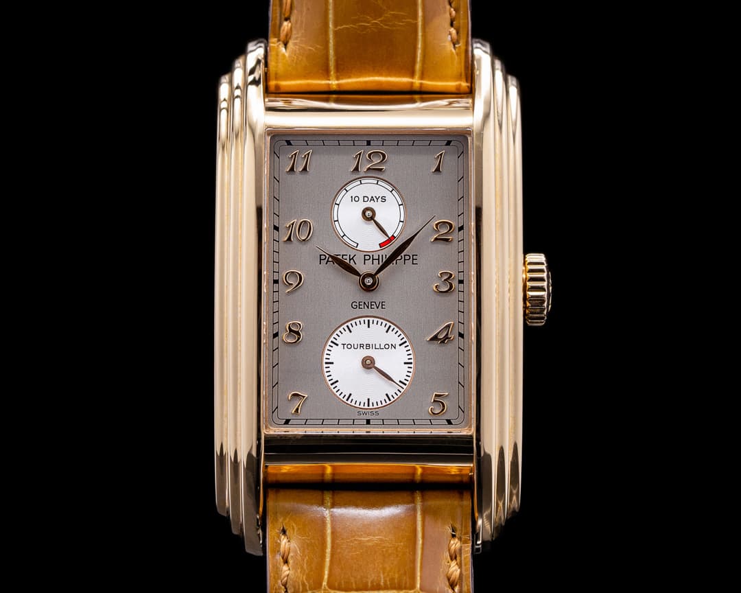 Patek Philippe 10 Day Tourbillon 5101R Rose Gold / Silver Dial FULL SET