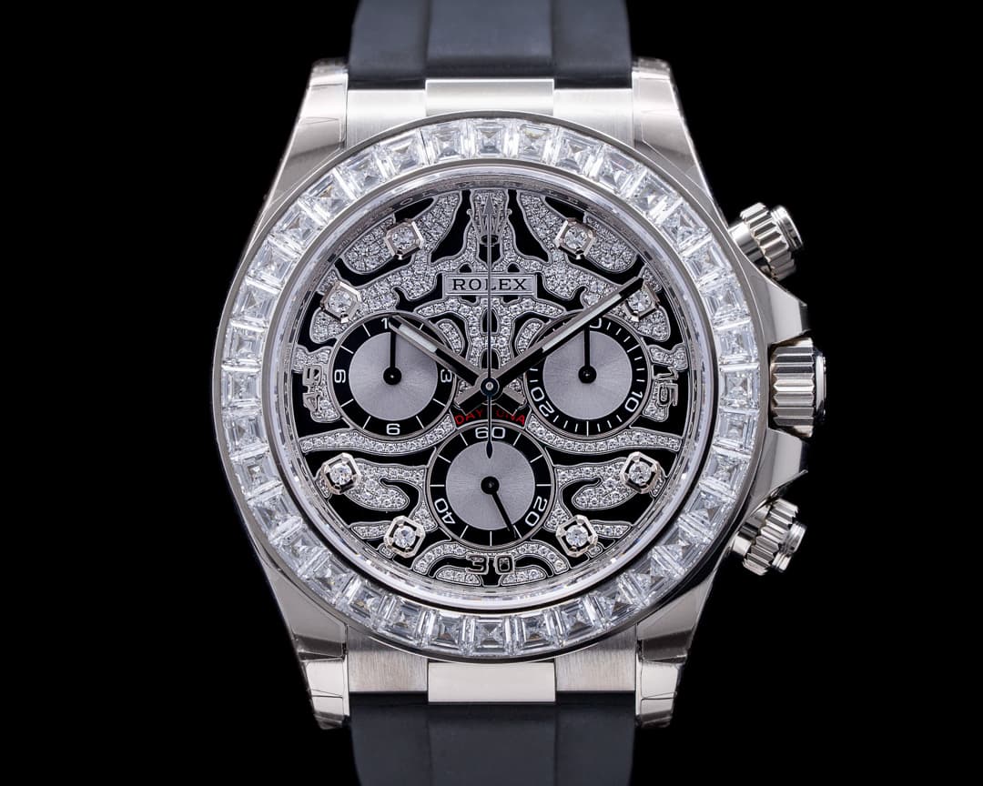 Rolex Daytona 116589TBR "Eye of the Tiger" / White Gold UNWORN STICKERS