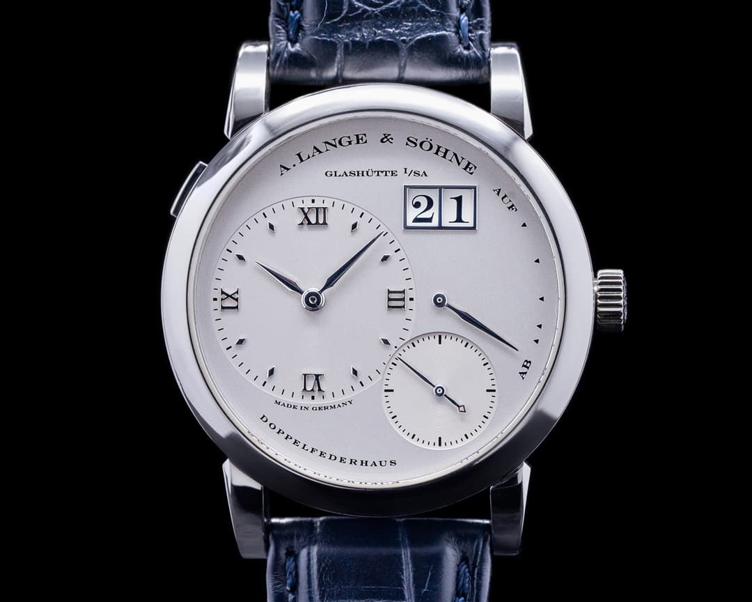 A. Lange and Sohne Lange 1 101.025 Platinum "STEALTH" Silver Dial